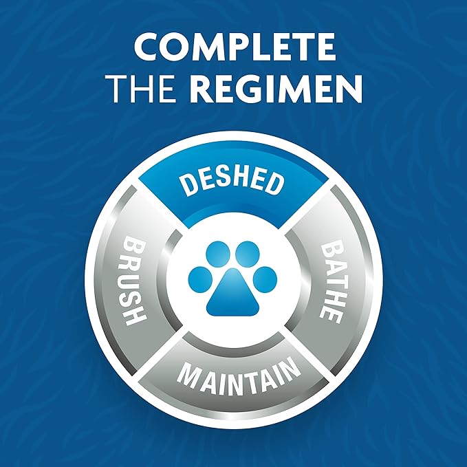 FURminator® deShedding Tool For Medium/Large Cats, Long Hair, Removes Loose Hair From Shedding