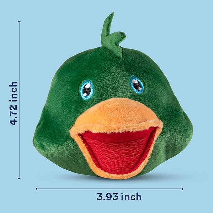 Dog Toys for Aggressive Chewers (3in1) - Squeaky Toys Interactive for Medium Dogs, Large & Small Breeds - Puppy Teething Chew Toy - Juguetes Perros - Duck