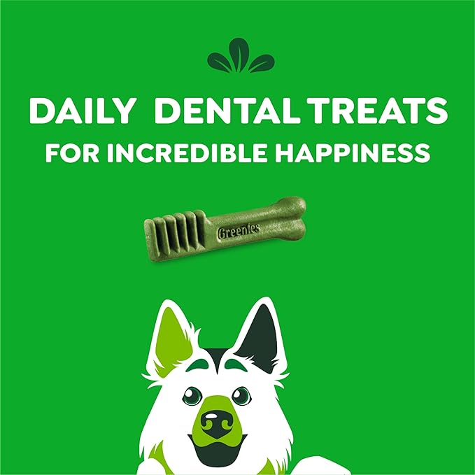Greenies Original Large Dental Dog Treats, (4) 12 ct Packs (48 Treats Total)