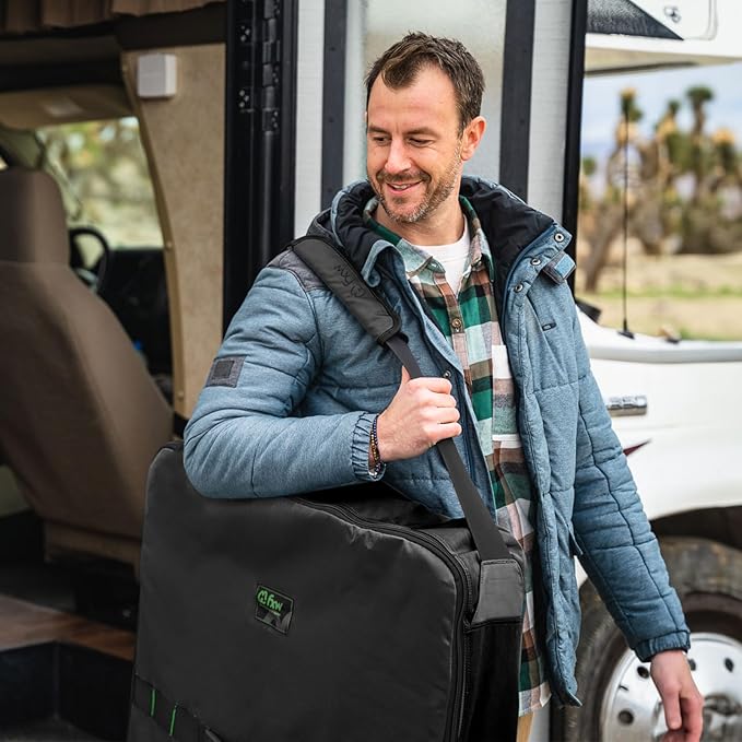 FXW Specialized Dog Playpen Storage Bag (Not Suitable for Other Brands), Designed for RV Trips, Fits 45" H 8 Panels and 9 Stakes│Patented