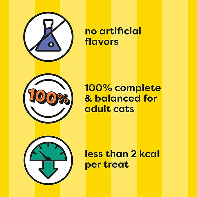 Temptations Classic Crunchy and Soft Cat Treats, Savory Salmon Flavor, 6.3 oz. Pouch (Pack of 10)