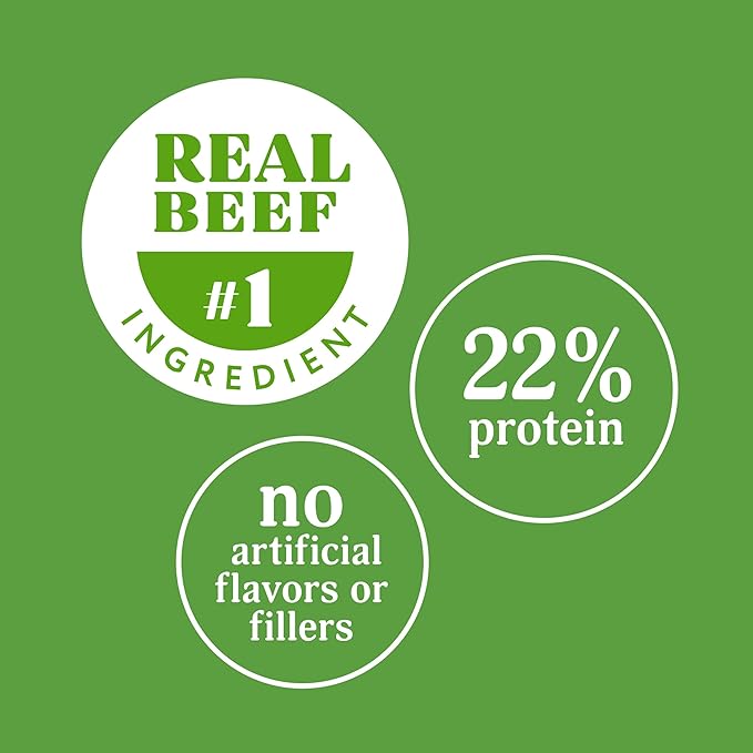 Milo's Kitchen Beef Sausage Slices With Rice Dog Treats, 18 Ounce