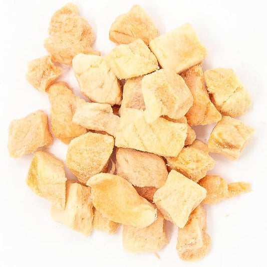 hotspot pets Freeze Dried Salmon Treats for Cats & Dogs -Made in USA-1LB Resealable Big Bag -Single Ingredient, High Protein, All Natural Grain-Free- Perfect for Training, Topper or Snack