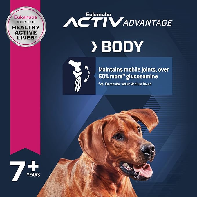 Eukanuba Senior Large Breed Dry Dog Food, 30 lb