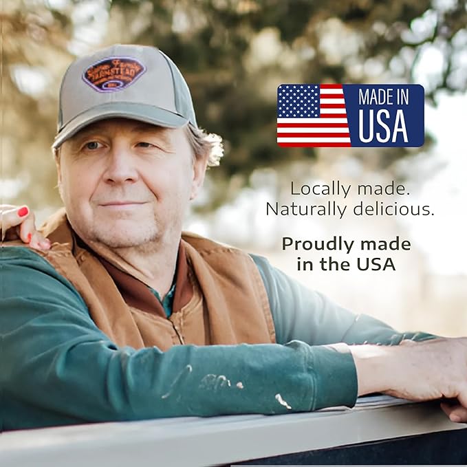 Gaines Family Farmstead Cheese Drizzled Sweet Potato Dog Bones - 8 oz Bag, Grain-Free, All-Natural Dog Treats for Digestion, Skin, Energy & Immunity – Limited Ingredient, Made in USA