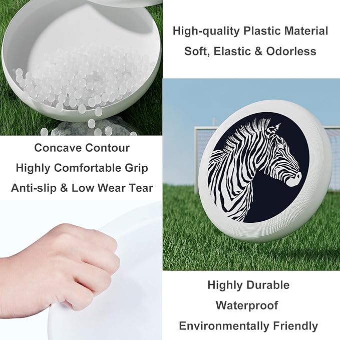 Phoenix Outdoor Flying Disc Fire Phoenix Black Ultimate Disc 175g for Boys Girls Men Women Birthday Christmas