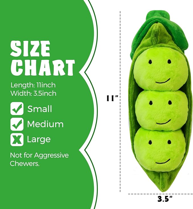 Hide and Seek Dog Toys, Squeaky Interactive Puzzle Dog Toys for Boredom and Stimulation, Dog Enrichment Toys for Small and Medium Dogs (Pea Balls, Pack of 3)