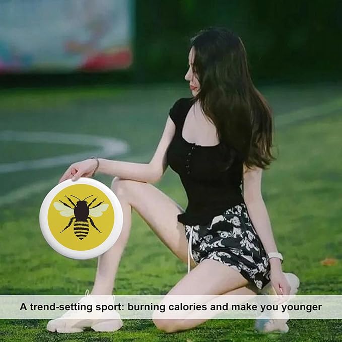 Phoenix Outdoor Flying Disc Fire Phoenix Black Ultimate Disc 175g for Boys Girls Men Women Birthday Christmas