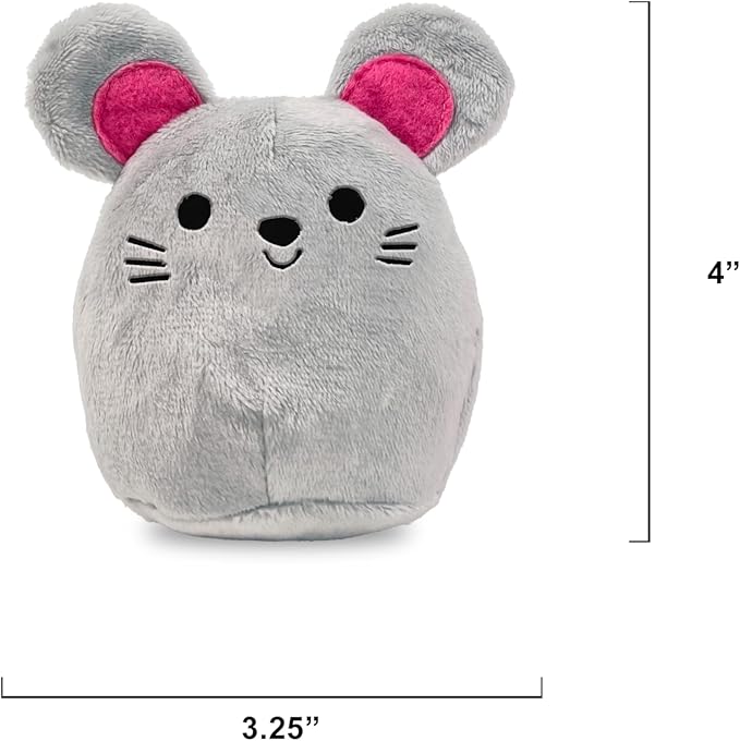 TONBO Soft Plush Small Cute and Cozy Nature Dog Cat Bed, Washer and Dryer Friendly (Elephant)