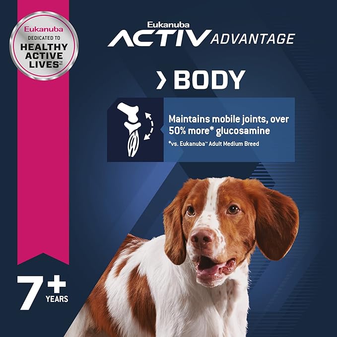 Eukanuba Senior Lamb 1st Ingredient Dry Dog Food, 30 lb