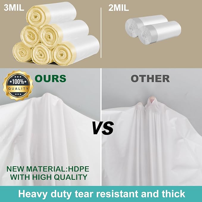 ELEGX 120 Count Litter Box Liners, 3MIL Extra Thick Heavy Duty, Automatic Self Cleaning Litter Robot Cat Waste Bag, 22" x 13" Compatible with Cleanpethome/Pura X/MAX/Petkitt/Pet ree