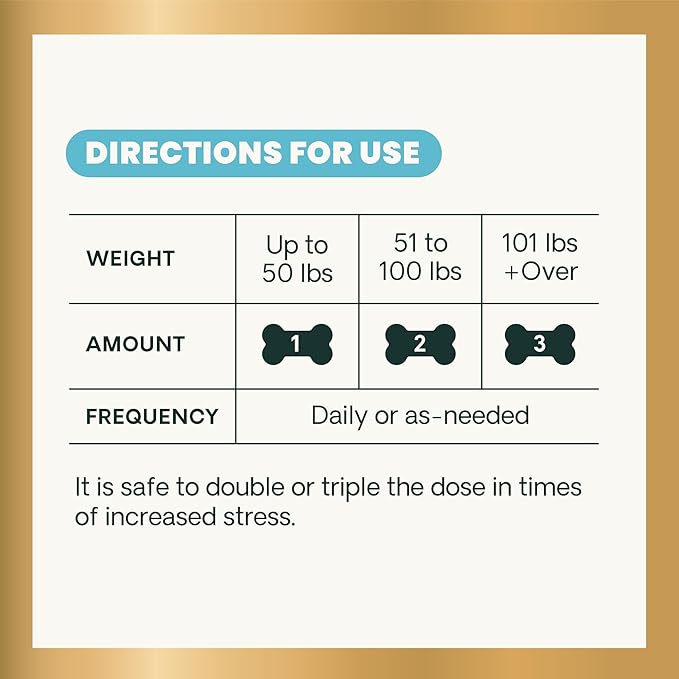 VetriScience Calm & Confident Chews, Composure Clinically Tested Anxiety and Calming Chews for Dogs, Reduce Stress, Ideal for Thunderstorms, Fireworks and Travel, Peanut Butter, 60 Count