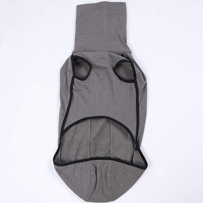 Esobo Warm Pet Clothes Winter Dog Coat Soft Vest for Small Medium Large Dogs (M,Grey)