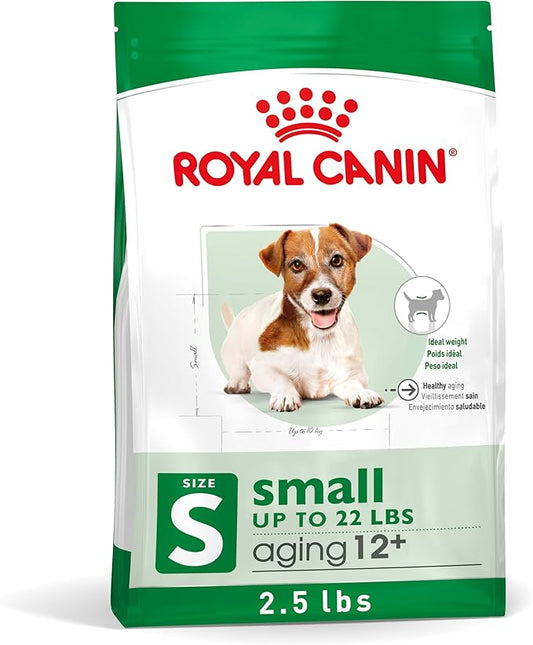 Royal Canin Size Health Nutrition Small Aging 12+ Senior Dry Dog Food, 2.5 lb Bag