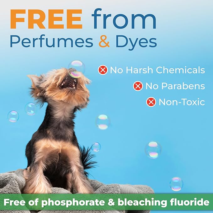 Dog Shampoo Sheets - Water Activated Hypoallergenic Shampoo Sheets for Dogs & Puppies - Lick-Safe, Gentle Hypoallergenic Plant-Based Formula - Portable & Tear-Free Travel-Friendly, Easy to Use