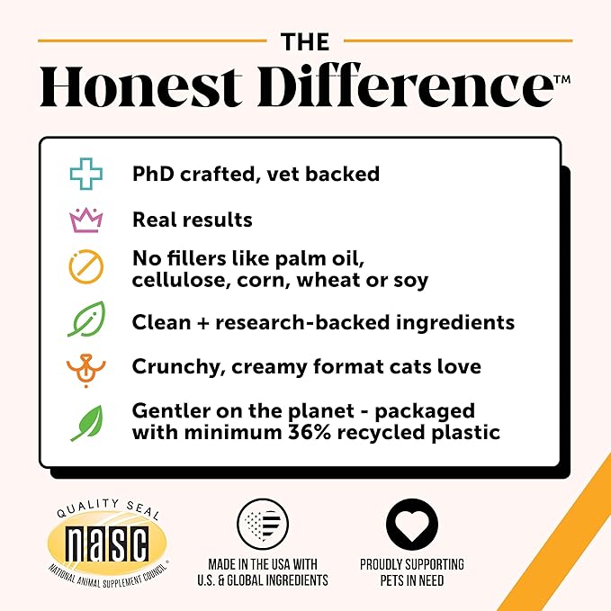 Cat Immune Support Lysine - Cat Allergy Relief - Sneezing, Runny Nose, Watery Eyes - Cat Supplements & Vitamins with Omega 3s, L-Lysine, Antioxidants, Colostrum - Chicken (30 Day Supply)