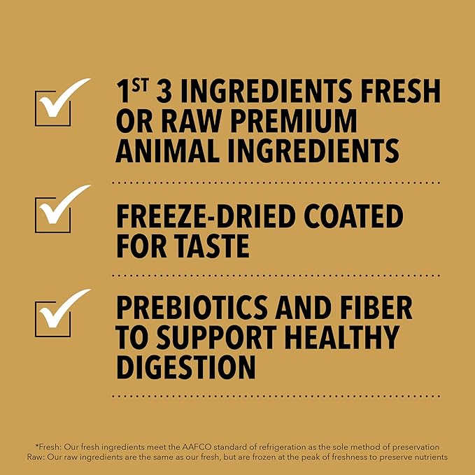 ACANA Highest Protein Grain Free Dry Dog Food Appalachian Ranch Recipe 25lb Bag