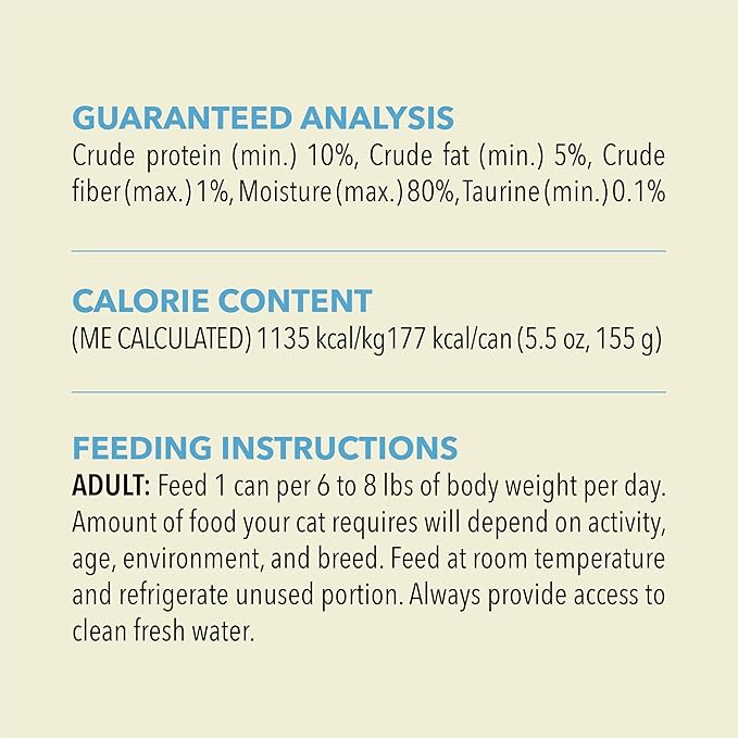 ACANA PREMIUM PATE Wet Cat Food, Tuna & Chicken Recipe in Beef Bone Broth, 5.5oz (Case of 12)