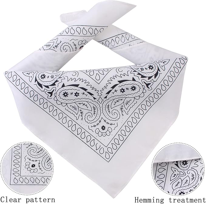 Yewong Pet Cowboy Costume Accessories - Dog Cat Pet Size Cowboy Hat and Bandana Scarf West Accessories for Puppy Kitten Party Festival and Daily Wearing Set of (Coffee Hat+White Bandana)