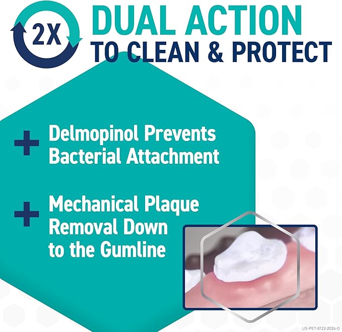 OraVet Dental Chews for Dogs, Oral Care and Hygiene Chews (Extra Small Dogs, 3.5-9 lbs.) Yellow Pouch, 30 Count