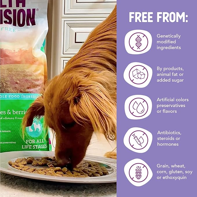 Health Extension Grain Free Duck & Sweet Potato Dry Dog Food (23.5 lb / 10.66 kg) - Lean Protein Formula with Turmeric & Antioxidants for Healthy Skin & Digestion