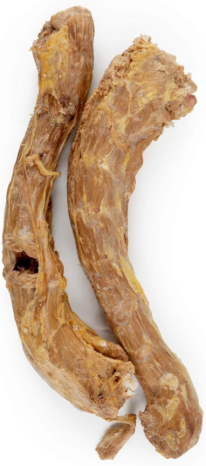 Freeze-Dried Raw Pet Treats for Dogs, Turkey Neck Chews (3 Count)