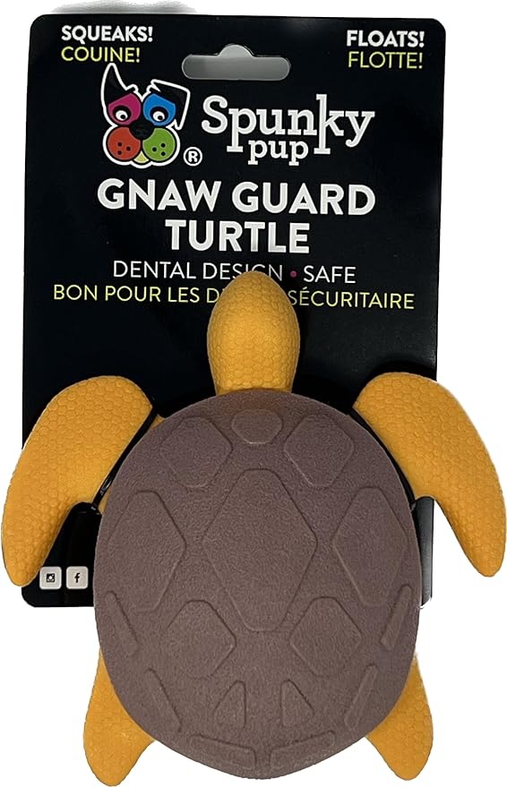 Gnaw Guard Squeaky Toy, Sea Turtle