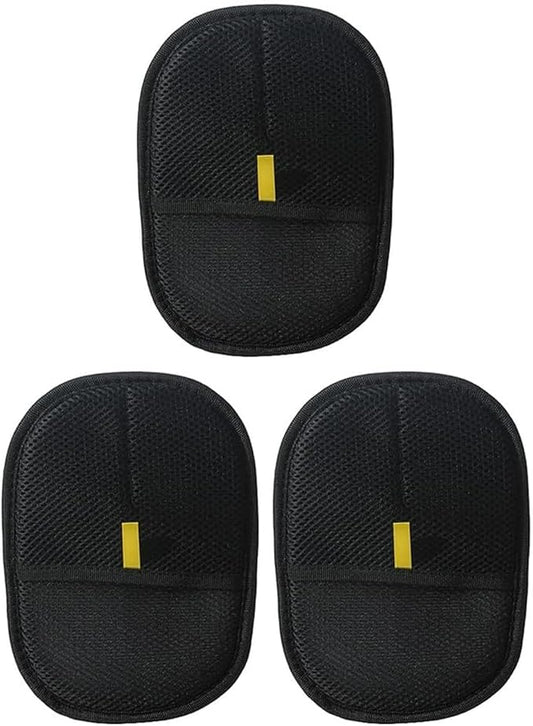 Pet Hair Removal Glove Reusable Anti Static Pet Fur Remover Glove for Furniture Clothes Bedding and More for Dogs and Cats Multi Surface Hair Cleaner Tool (3 pcs)