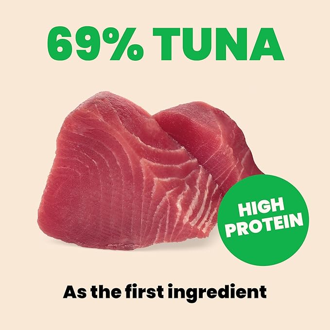 almo nature HQS Natural Wet Cat Food Tuna and Cheese in Broth, Grain-Free, 2.47 oz (Pack of 24)