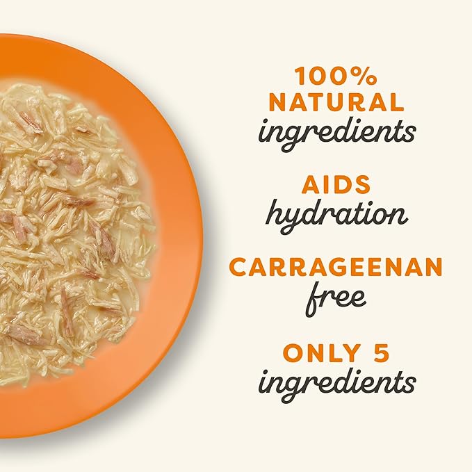 Applaws Natural Wet Cat Food, Made with Limited and Natural Ingredients, High Protein with No Artificial Additives or Fillers, Chicken Breast & Turkey in Gravy (24 x 2.47 oz Cans)