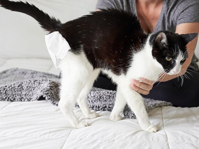 Gland Pet WiPees™ – 100 Wipes for Dogs & Cats Glands, All Natural Dog Anal Gland Cleaning, Cat Butt Wipes, Odor-Fighting Daily Gland Care (Natural, 100ct)