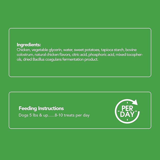 Get Naked 1 Pouch Puppy Health Soft Dog Treats, 6 Oz, Brown (201578) (Pack of 2)