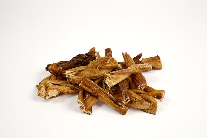 Big Lu - 2-4” Bully and Braided Sticks, 1 lb Bag, 100% Grass-Fed Beef Chews, Fully Digestible Treats for Puppies and Small to Medium Dogs, Natural Single-Ingredient Chews for Keeping Dogs Busy