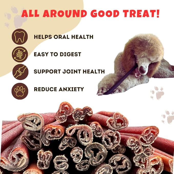 Amazing Dog Treats 12 Inch Collagen Stick - (10 Count)- Collagen Sticks for Dogs - No Hide Dog Bones