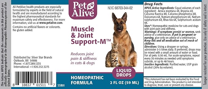PetAlive Muscle and Joint Support-M 2 Pack