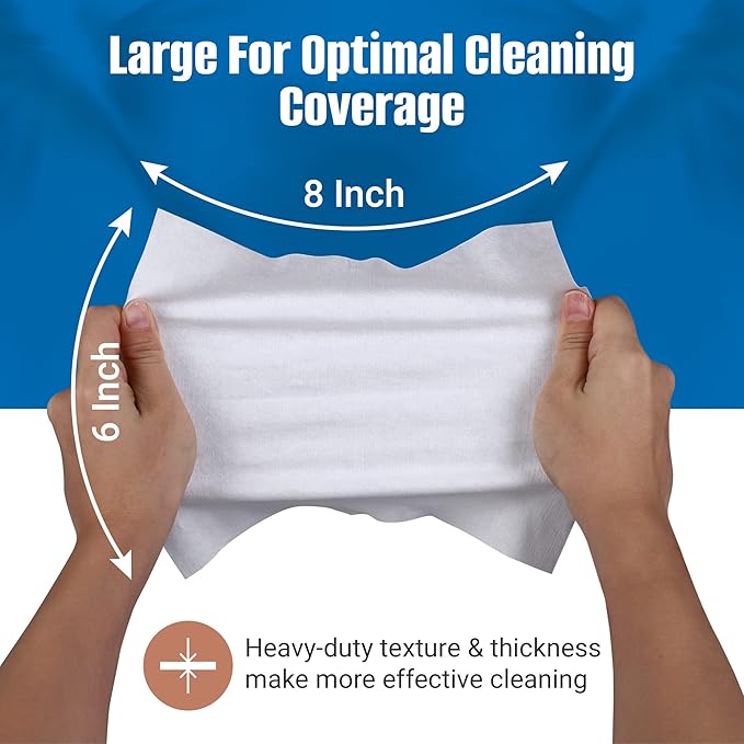 Dog Grooming Wipes - 200count/2packs Unscented Cat Wipes Cleaning Fur - Plant Based Pet Wipes for Dogs - Large & Thick Dog Paw Wipes - Fast Bath Dog Wet Wipes for Paws, Butt, Face and Body