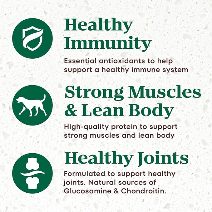 Nutro Ultra Senior Dry Dog Food with a Trio of Proteins from Chicken, Lamb and Salmon, 13 lb Bag