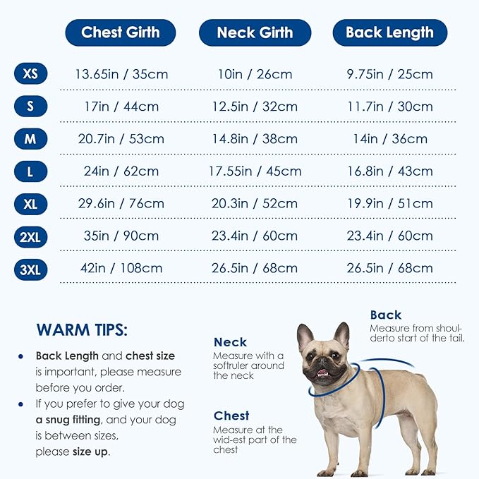 KOESON Dog Coat for Large Dogs, Warm Dog Winter Coat Cold Weather Jacket with Leash Hole & Reflective Straps, Waterproof & Windproof Pet Puffer Jacket, Adjustable Fleece Vest for Pitbull, Turquoise L