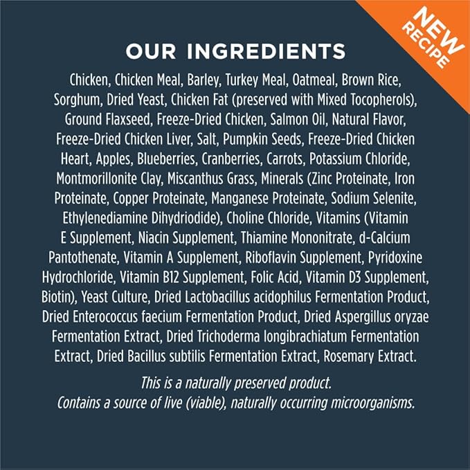 Instinct Raw Boost Puppy, Natural Dry Dog Food with Freeze Dried Pieces, High Protein, Whole Grain Recipe - Real Chicken & Brown Rice, 3.5 lb. Bag