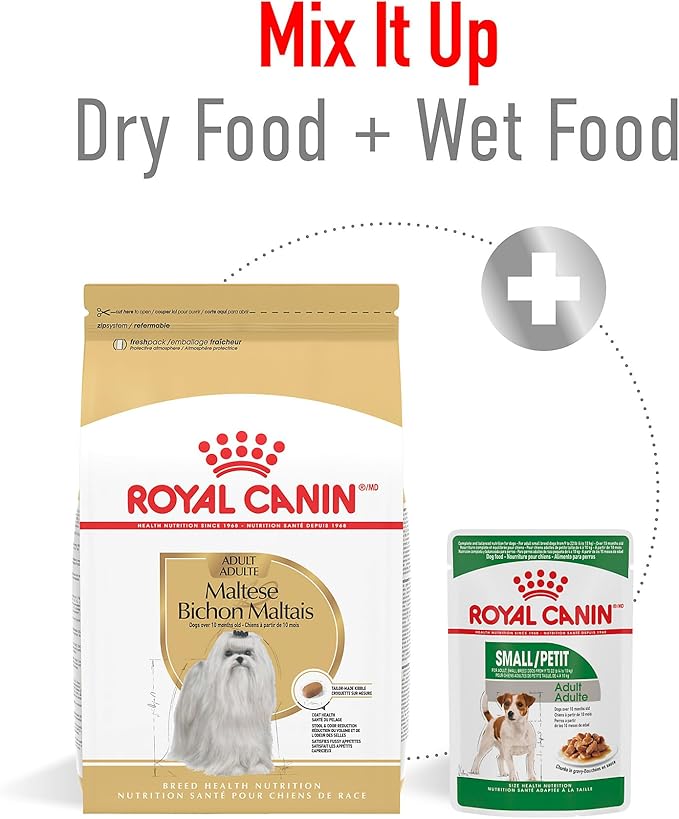 Royal Canin Maltese Adult Dry Dog Food, 2.5 lb bag