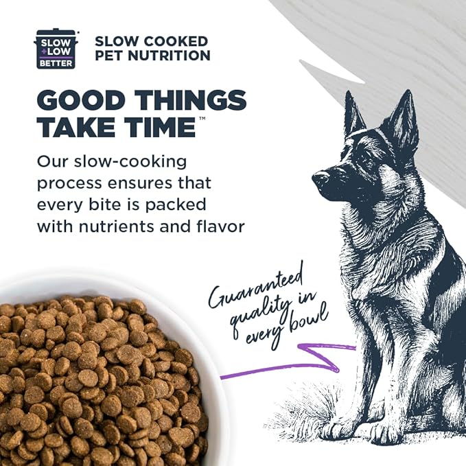 Blackwood Large Breed Dry Dog Food, Whitefish with Ancient Grains, 10 Pound Bag for Adult Dogs, Slow Cooked with Green Mussels to Promote Hip & Joint Health