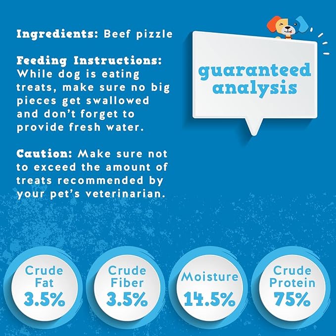 Jack&Pup Bully Rings for Dogs | 4" Bully Stick Rings for Dogs Single Ingredient Dog Treat, Rawhide Free Dog Chews (1 Ct)