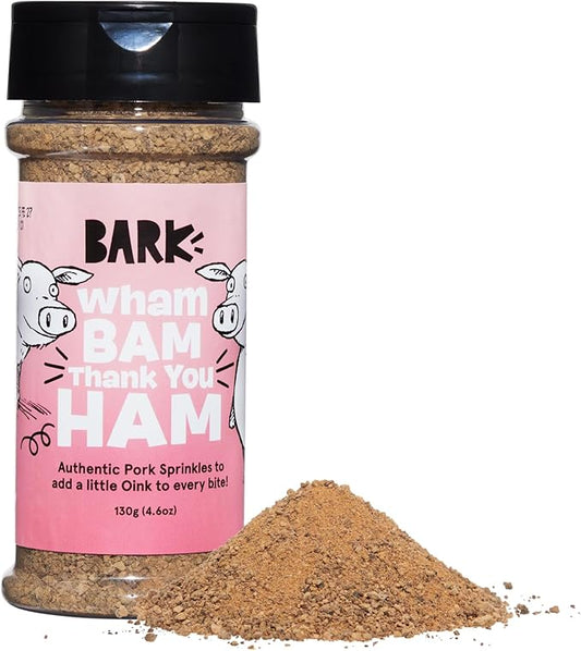 Barkbox Pork Dog Treat Topper High Protein Limited Ingredient Meal Mixer, All Life Stages and Rosemary Extract for Large & Small Breeds, Elevate Dog Food Dining - Shake & Pour for Dog Bowls