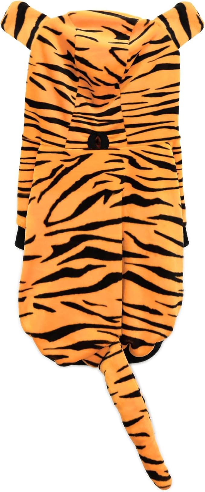 NACOCO Halloween Dog Tiger Costume-Pet Cosplay Clothes Cat Coat Hoodie Outfits Warm Winter Apparel for Dog Small and Medium Cat(Orange, 3XL)