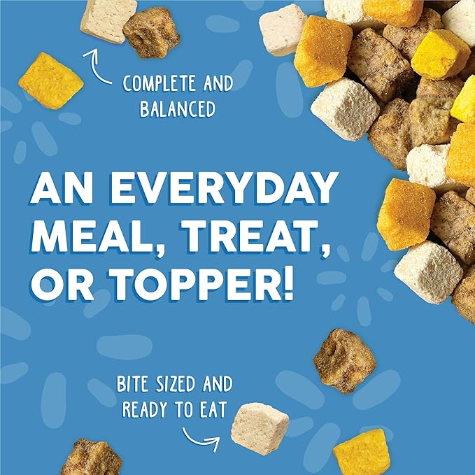 Weruva Dog Freeze Dried, Feeling Farmy with Chicken Breast, Egg & Pumpkin, 1oz Bag