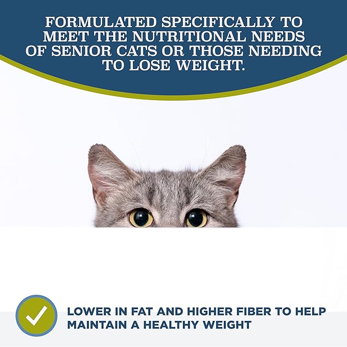 Blackwood Dry Cat Food, Lean / Senior Formula, Chicken Meal & Brown Rice Recipe, 13.2 Pound Bag, High Protein, Slow Cooked