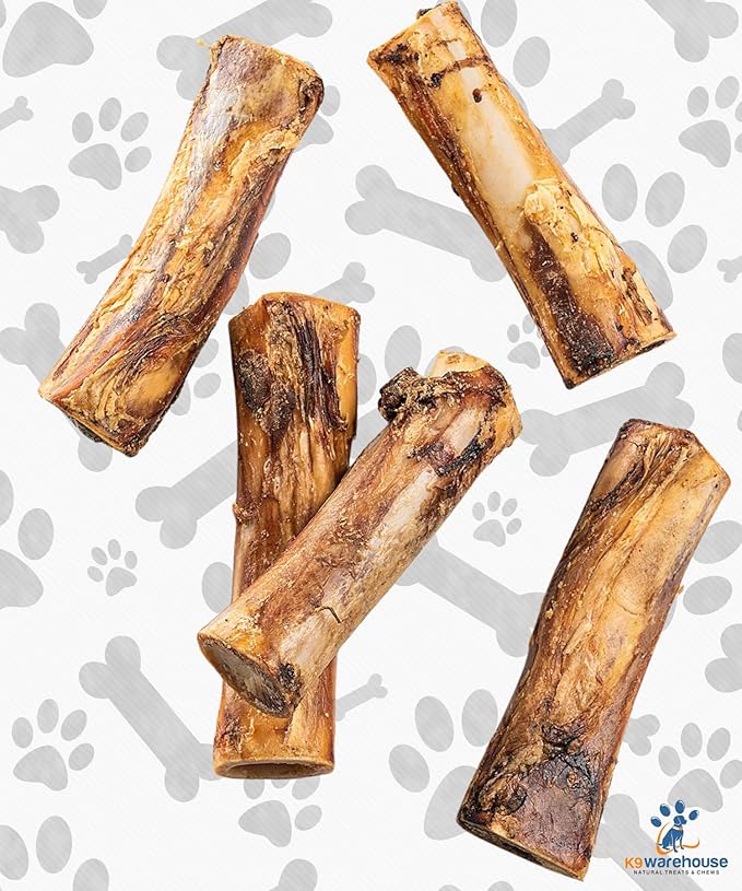 Beef Bone Marrow Dog Treats - Long Lasting Dog Bones for Aggressive Chewers - All-Natural Marrows Treats for Dogs - High-Protein Marrow Bones for Dogs Small, Medium, Large & Extra Large