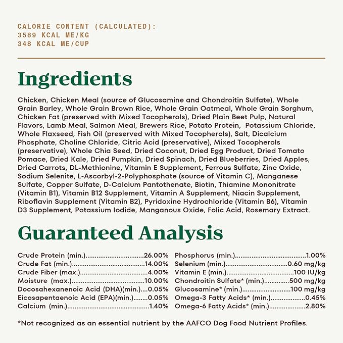 Nutro Ultra Large Breed Puppy Dry Dog Food, Chicken, Lamb and Salmon Protein Trio, 22 lb Bag