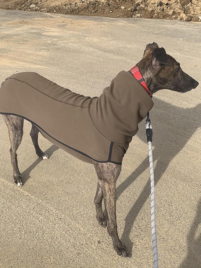 Esobo Fleece Dog Apparel Winter Warm Dog Coat Doggie Turtleneck Cozy Jacket Soft Shirt Vest Stylish Pet Outfits for Small Medium Large Dogs