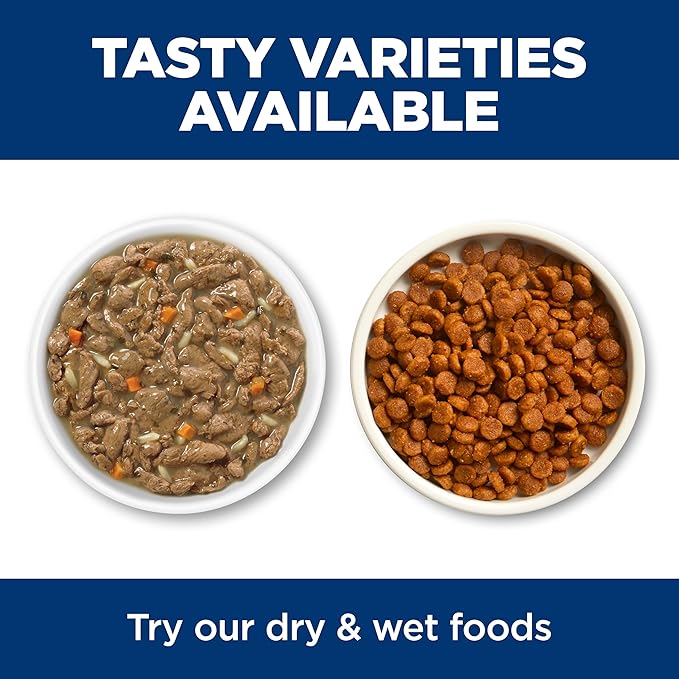 Hill's Science Diet Urinary Hairball Control Adult 1-6 Wet Cat Food, Turkey & Vegetables Stew, 2.9 oz Cans, Case of 24